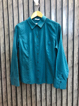 Chest 18  Length 23  Fabric Cotton Elegant Summer Collection Full Sleeves Top