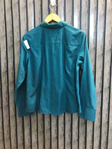 Chest 18  Length 23  Fabric Cotton Elegant Summer Collection Full Sleeves Top