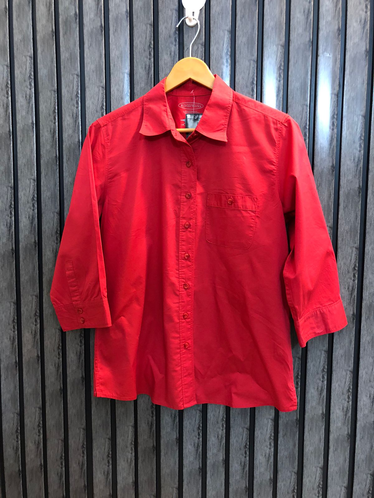 Chest 19  Length 24  Fabric Cotton Silk Trendy Ladies Everyday Wear Full Sleeves Top