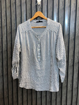 Chest 24  Length 25 To 26  Fabric Cotton Women Smart Fit Full Sleeves Top