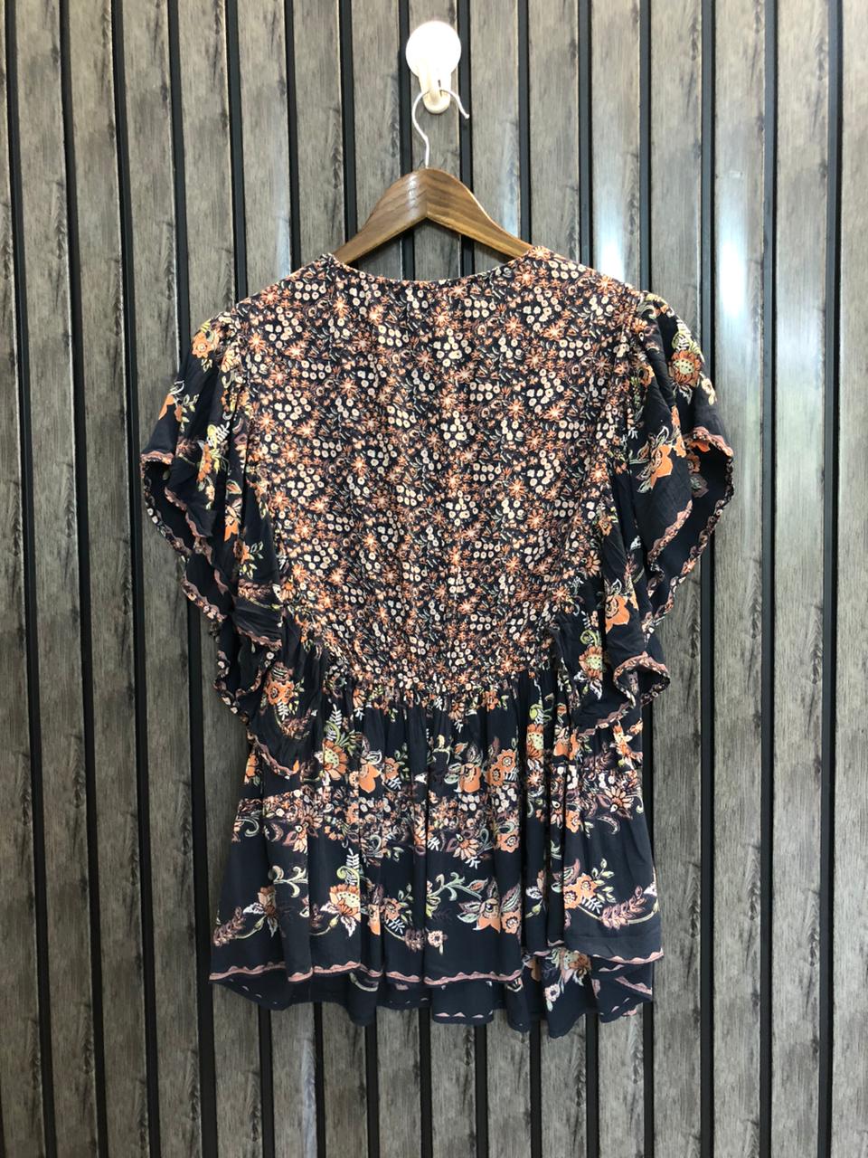 Chest 23  Length 25  Fabric cotton Elegant Ladies Top