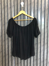 Chest 23  baggy style  Length 18 to 21  Fabric cotton Chic  Ladies Half Sleeve Top