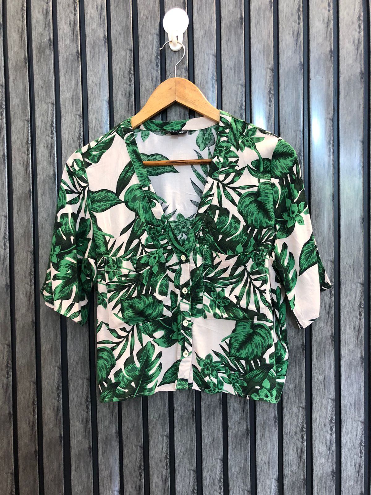Chest 18  Length 19  Fabric linen Premium Casual Women’s Top