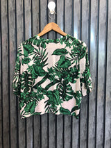Chest 18  Length 19  Fabric linen Premium Casual Women’s Top