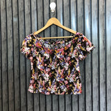Chest 18  Length 18  Fabric cotton Premium Fashion Ladies Half Sleeve Top