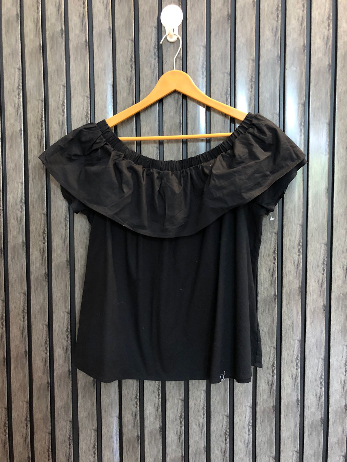 Chest 20  Length 21  Fabric cotton Elegant Clothing Women’s Half Sleeve Top