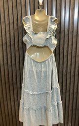 Chest 20  Lenght 50  Fabric cotton Western Branded Women's Long Maxi Dress Collection