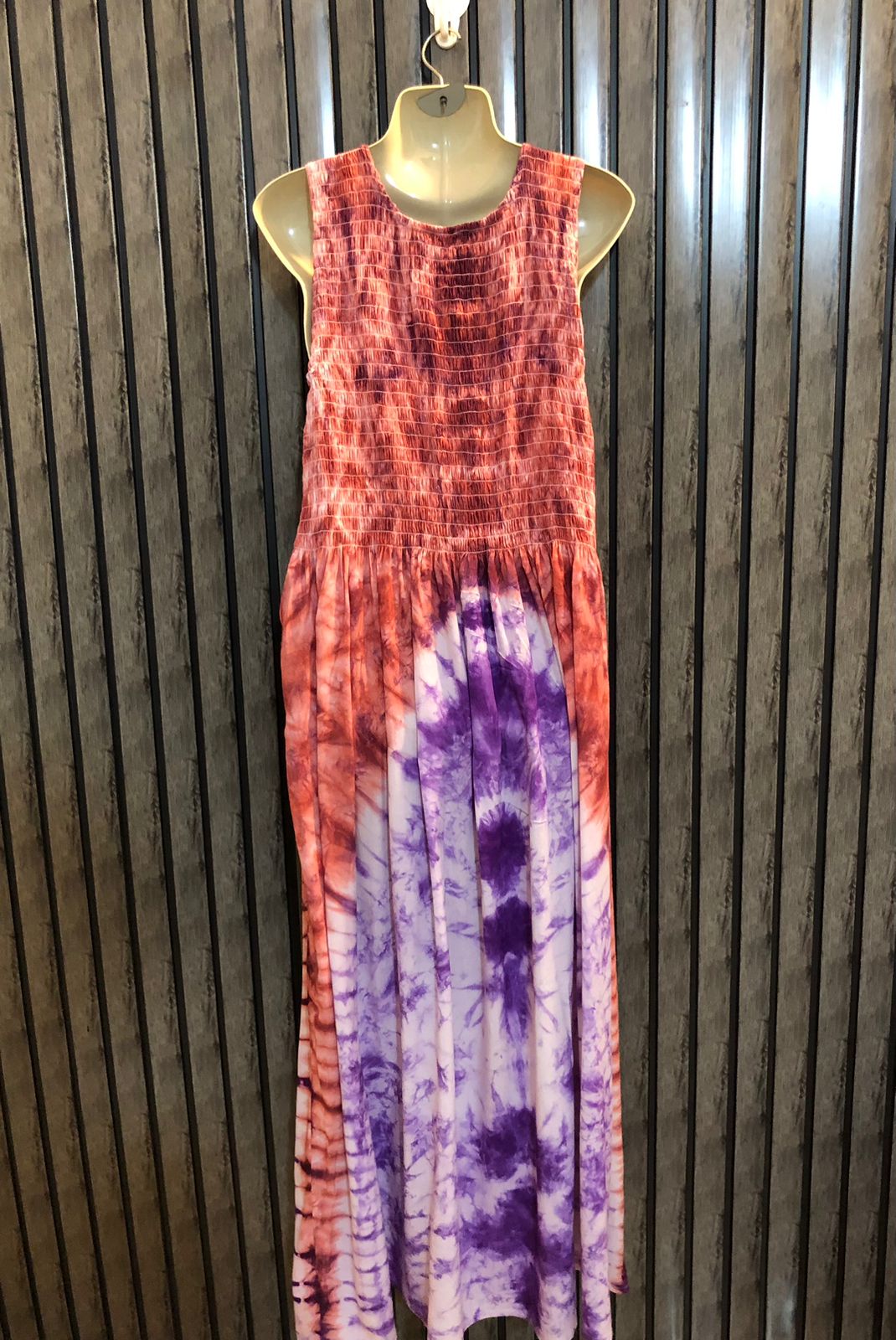 Chest 20  Lenght 54  Fabric linen Branded Maxi Dress