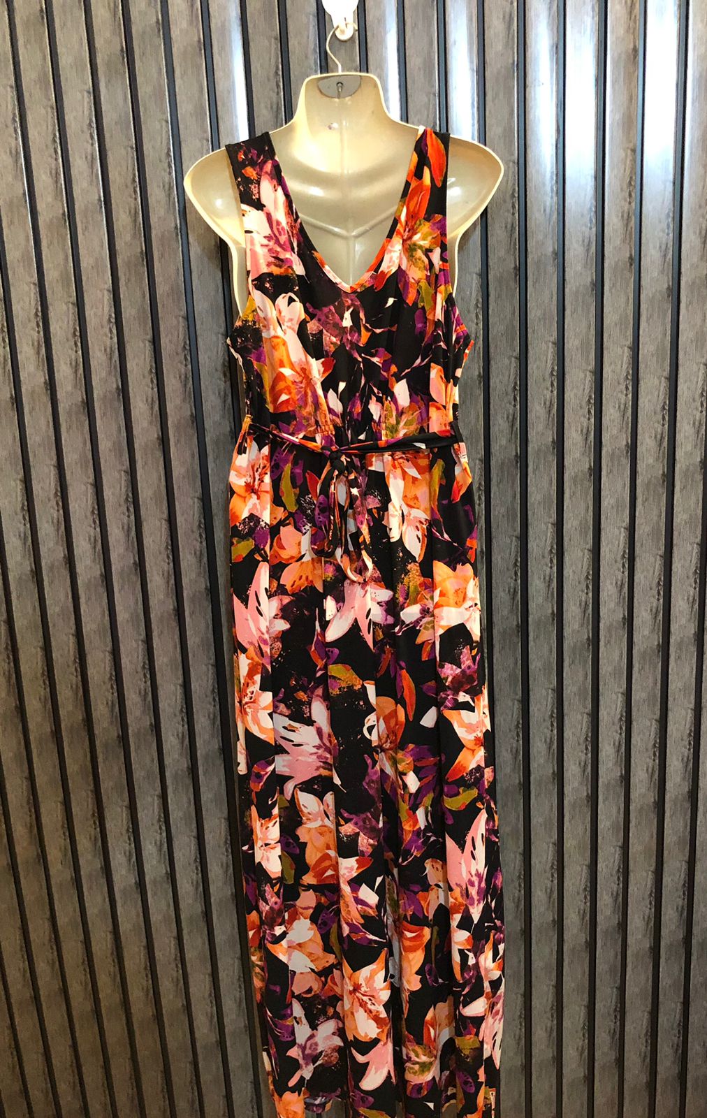 Chest 21  Lenght 56  Fabric silk jersey Fashion Maxi Wear