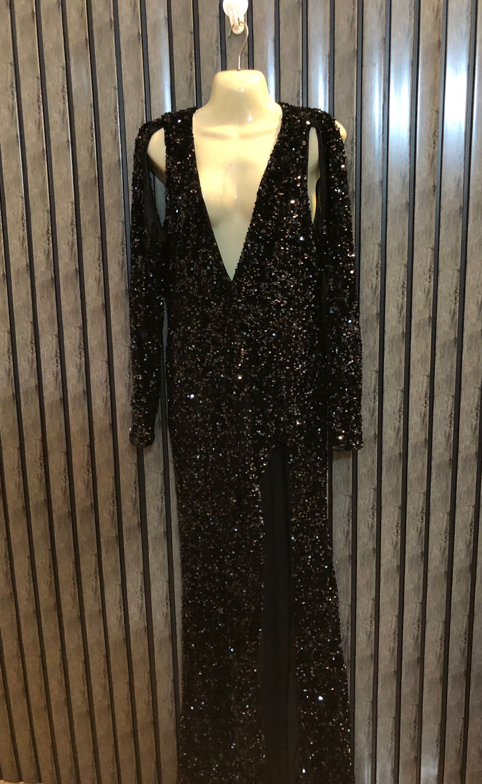 Chest 20  Lenght 70 to 84  Fabric silk jersey Trendy Maxi Dress