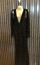 Chest 20  Lenght 70 to 84  Fabric silk jersey Trendy Maxi Dress