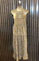 Chest 19  Lenght 48  Fabric linen Western Long Dress