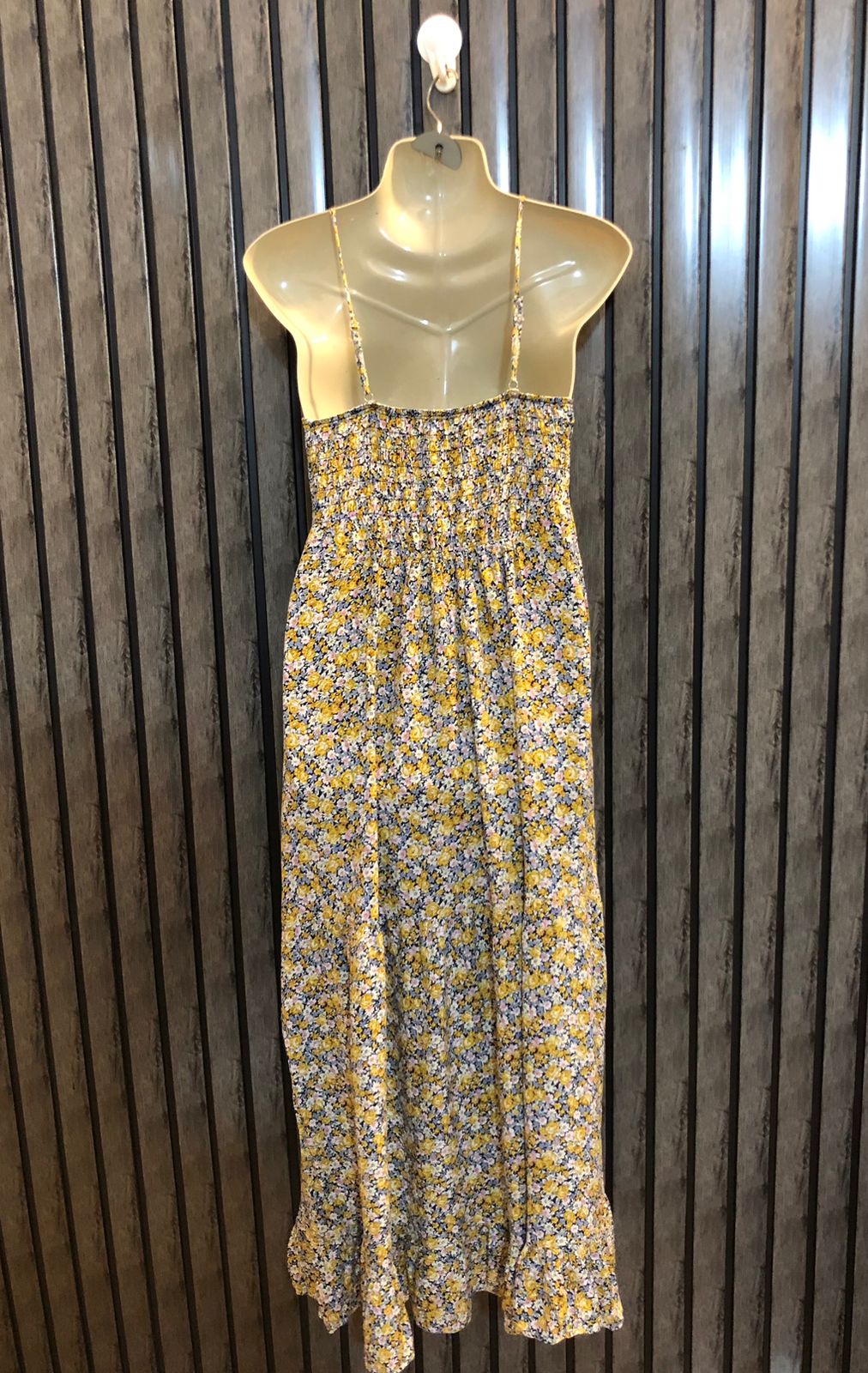 Chest 19  Lenght 48  Fabric linen Western Long Dress