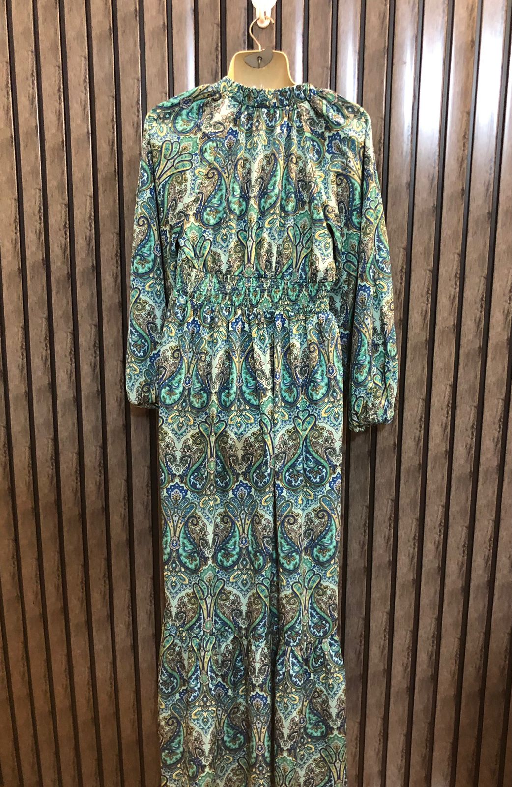 Chest 18  Lenght 55  Fabric silk Maxi Fashion Hub