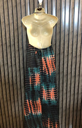 Chest 17  Lenght 54  Fabric silk Branded Long Dress
