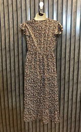 Chest 19  Lenght 35 to 48  Fabric chiffon Maxi Dress Boutique