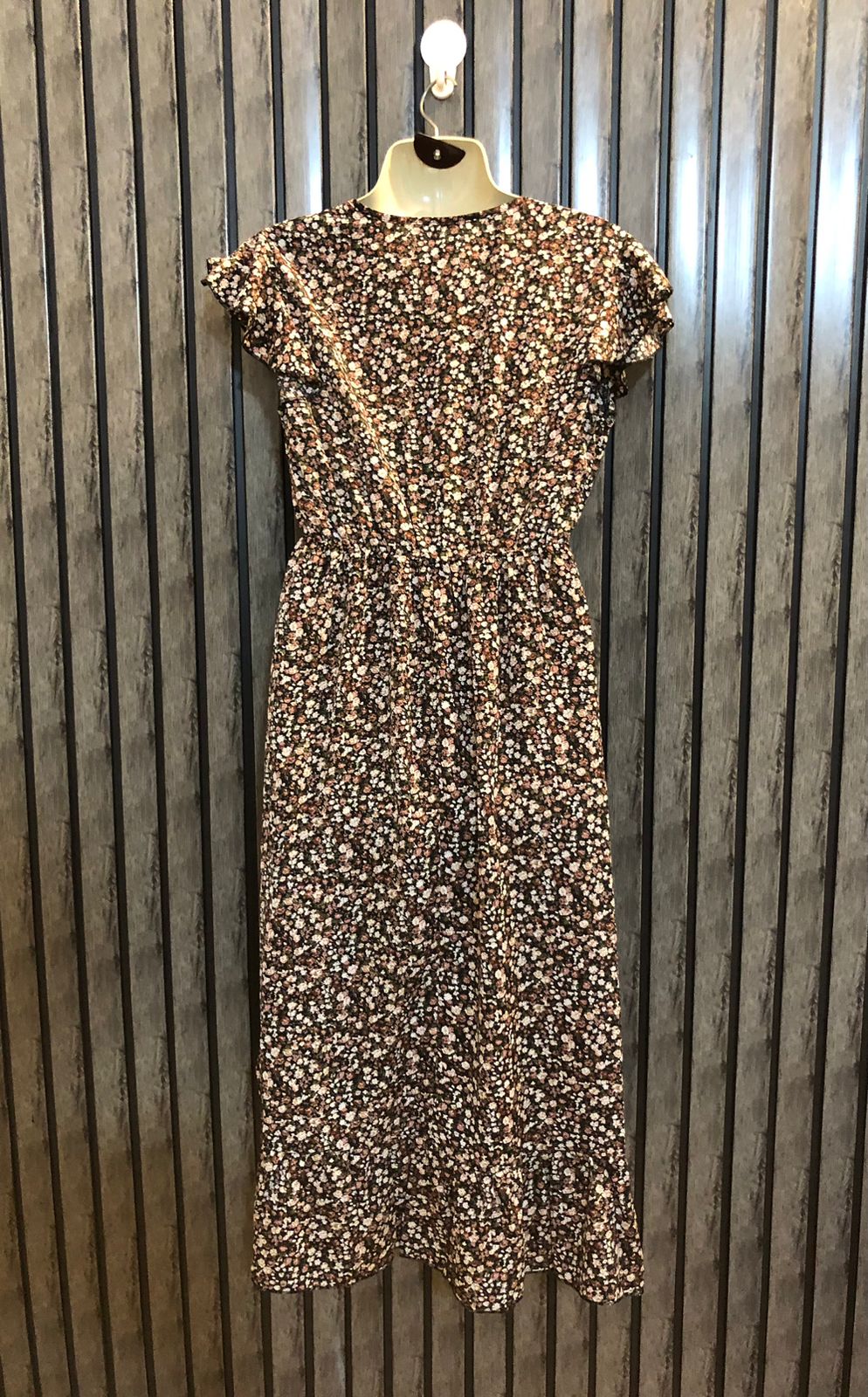 Chest 19  Lenght 35 to 48  Fabric chiffon Maxi Dress Boutique
