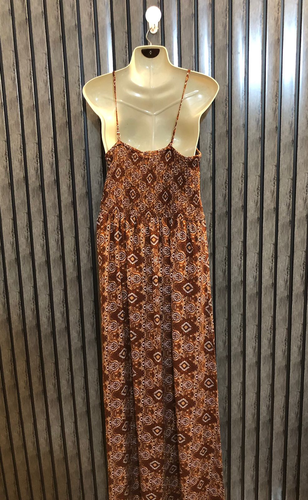 Chest 20  Lenght 57  Fabric linen Maxi Dress Trends