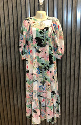 Chest 17  Lenght 46  Fabric cotton Modern Long Dress