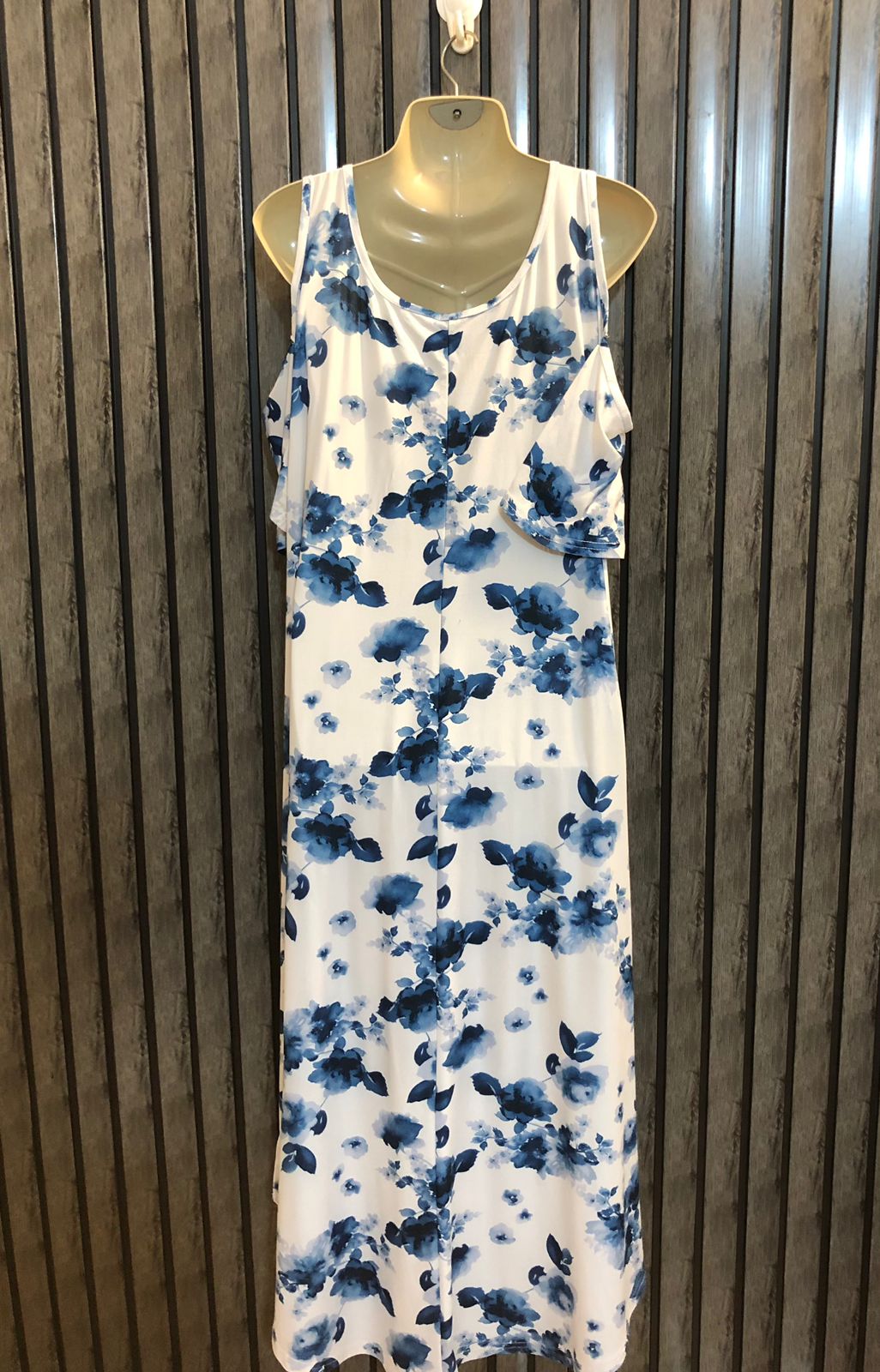 Chest 25  Lenght 50  Fabric silk jersey Fashion Long Maxi