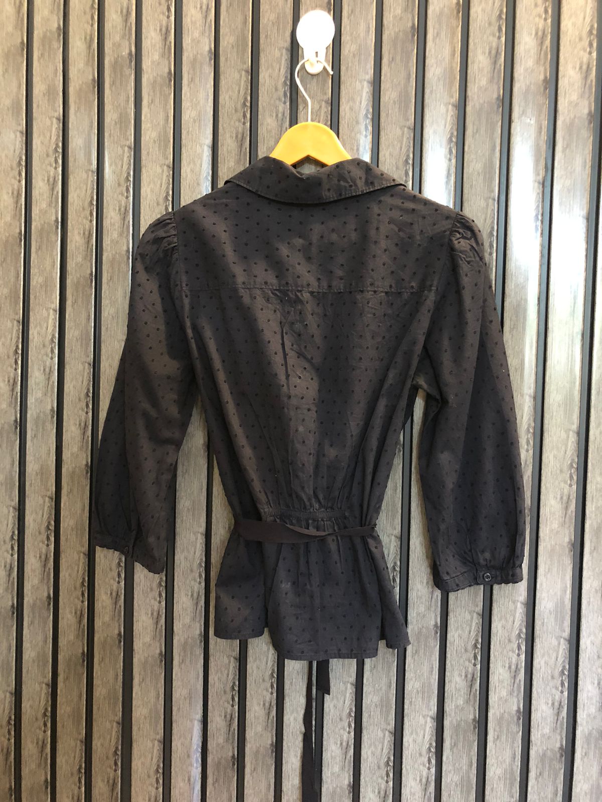 Chest 17  Length 21  Fabric Cotton Branded Women's Full Sleeves Top