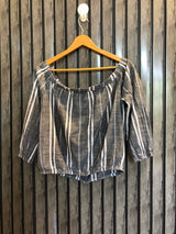 Chest 19  Length 18  Fabric Cotton Women's Everyday Full Sleeves Top