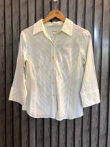 Chest 17  Length 22  Fabric Cotton Women's Comfortable Full Sleeves Top