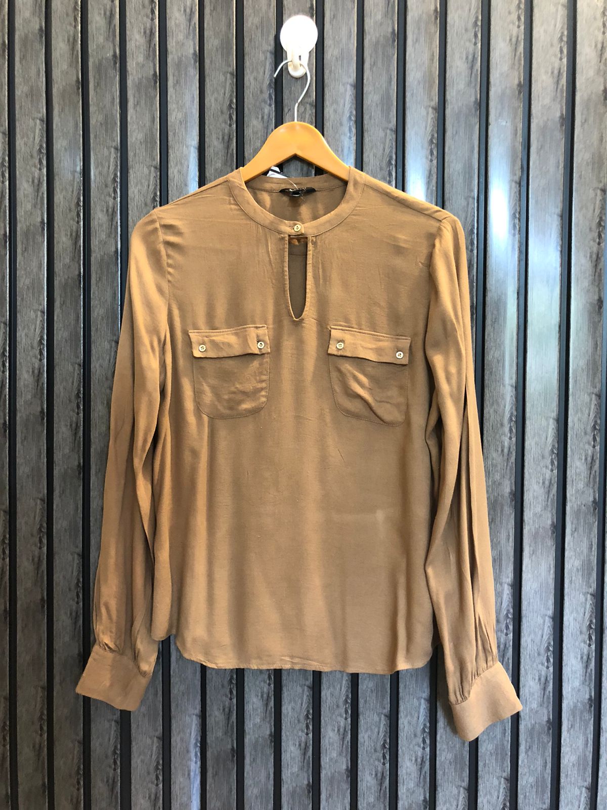 Chest Small  Fabric rayon Women's Daily Wear Top