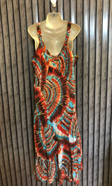 Chest 21  Length 50  Fabric Chiffon Imported Branded Long Maxi Dress