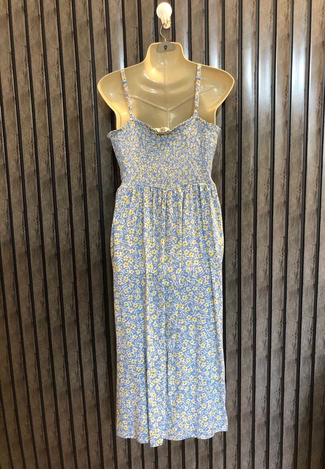 Chest 20  Length 44  Fabric Linen Elegant Women Floor Length Maxi