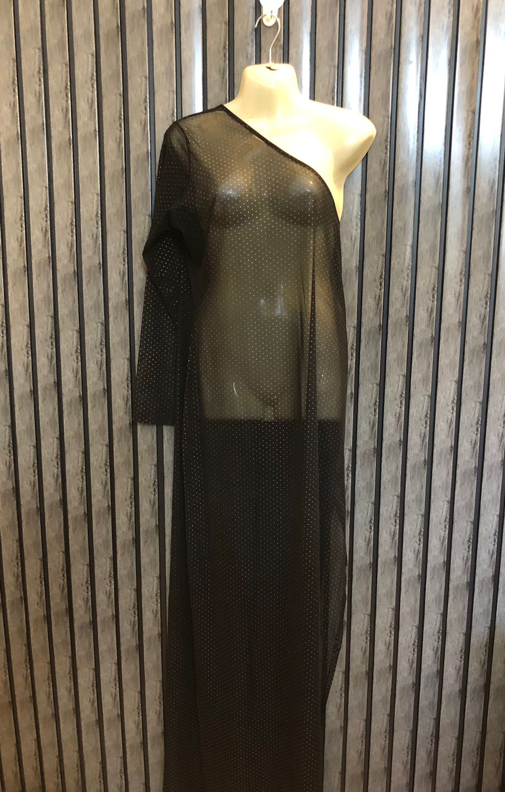 Chest 23  Length 63  Fabric Net Stylish Ladies Western Maxi