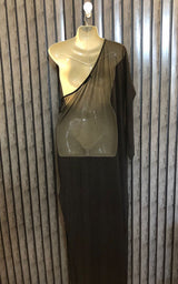 Chest 23  Length 63  Fabric Net Stylish Ladies Western Maxi