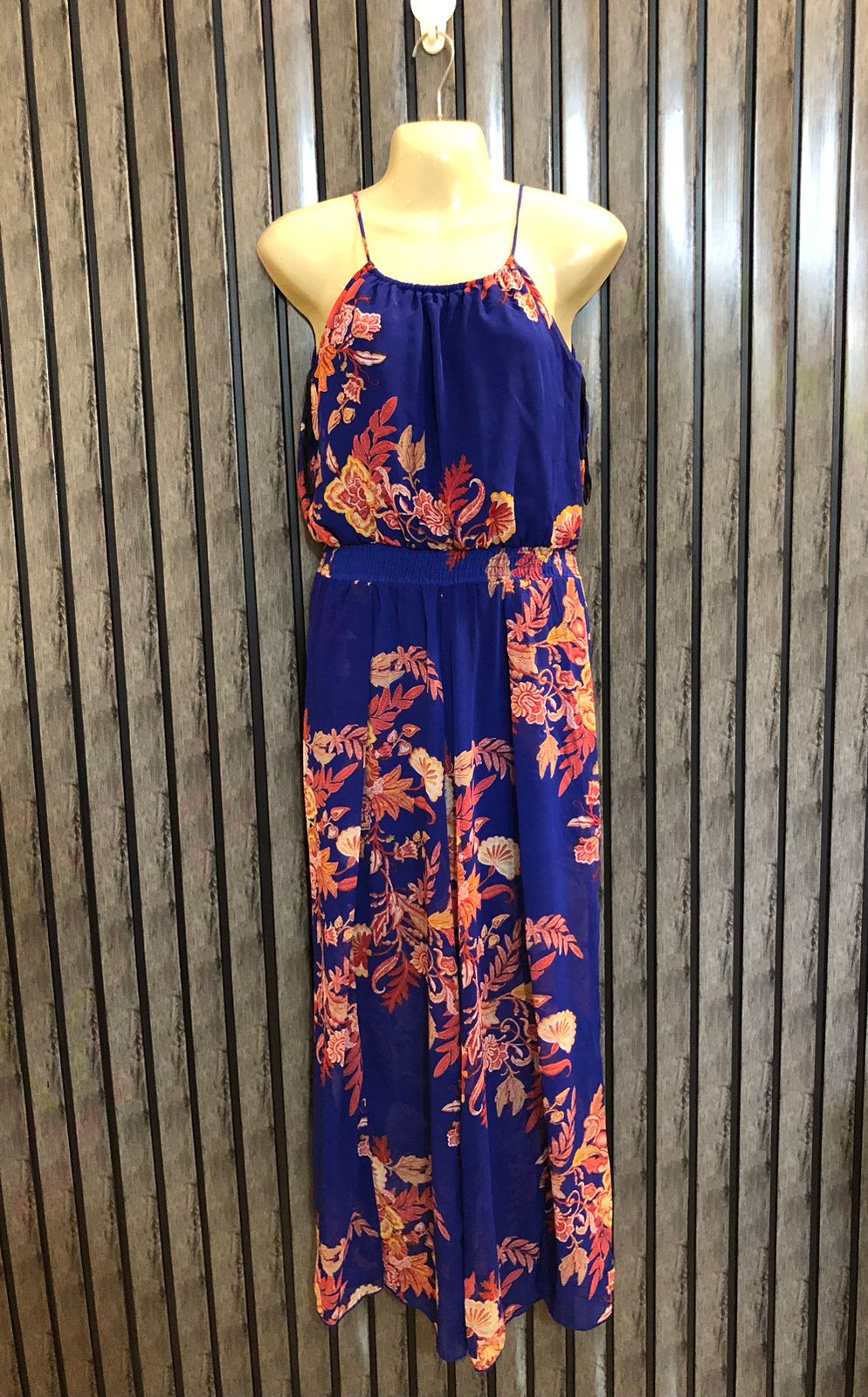 Chest 18  Length 51  Fabric Chiffon Designer Jumpsuit