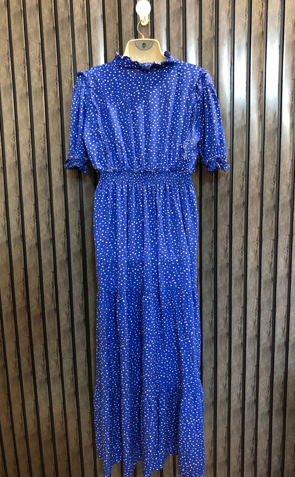 Chest 20  Length50  Fabric Linen Exclusive Western Maxi Collection
