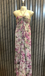 Chest 19  Length 55  Fabric Chiffon Premium Fashion Maxi for Women