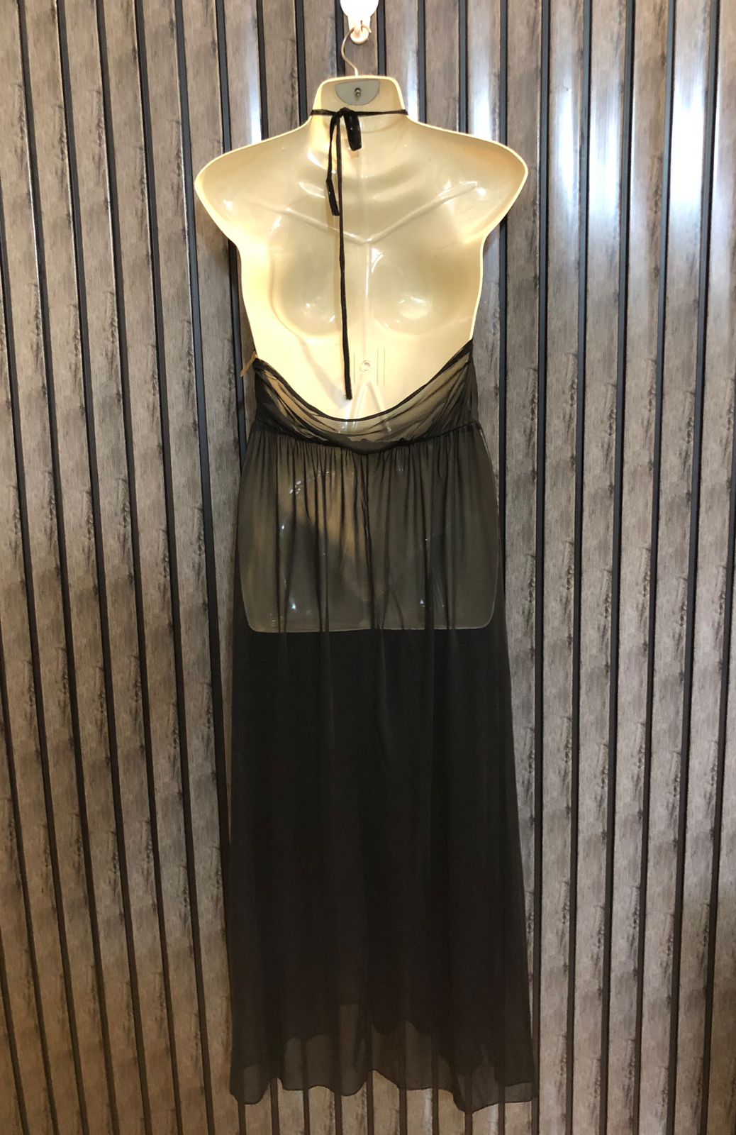 Chest Medium  Length 50  Fabric Net New Fashion Branded Maxi Dress for Ladies