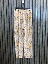 Waist 30  Length 39  Fabric Linen Luxury Fashion Trouser for Women