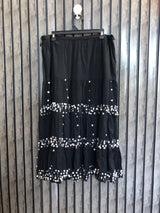 Waist 38  Lenght 31  Fabric cotton Designer Skirt Boutique