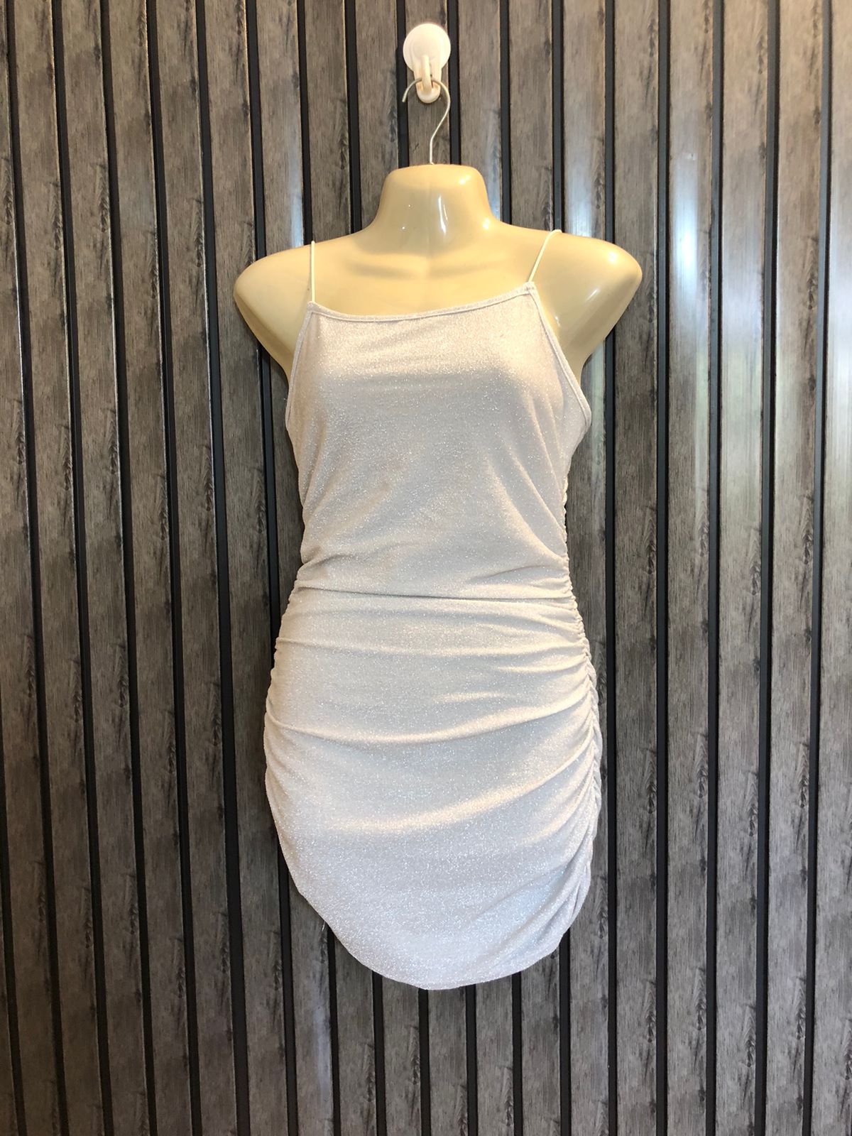 Chest 17  Lenght 27  Fabric silk jersey Trendy Branded Women's Casual Mini Dress