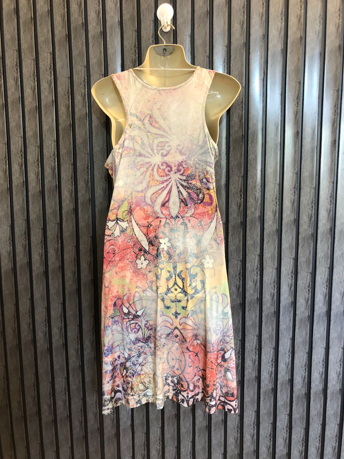 Chest 30  Lenght 37  Fabric silk jersey Chic & Elegant Women's Western Mini Dress