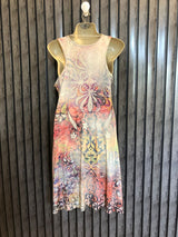 Chest 30  Lenght 37  Fabric silk jersey Chic & Elegant Women's Western Mini Dress