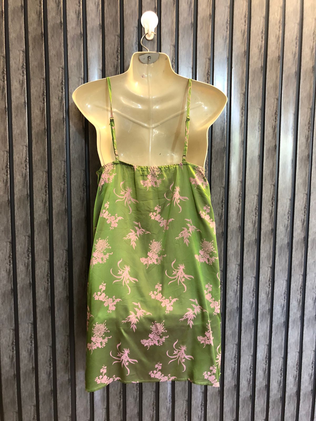 Chest 17  Lenght 30  Fabric silk Fashionable Women's Slim Fit Mini Dress