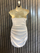 Chest 17  Lenght 27  Fabric silk jersey Trendy Branded Women's Casual Mini Dress