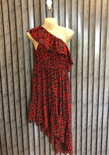 Chest 20  Lenght 41  Fabric chiffon Designer Western Women's Mini Dress