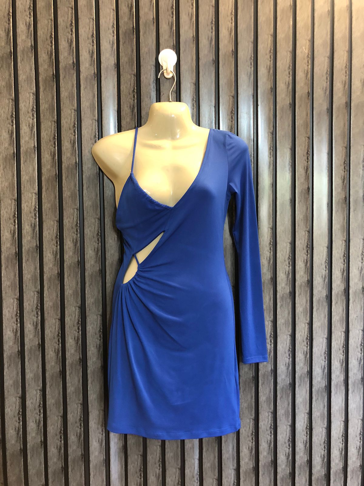 Chest 18  Lenght 29  Fabric silk jersey Trendy Women's Branded Mini Dress