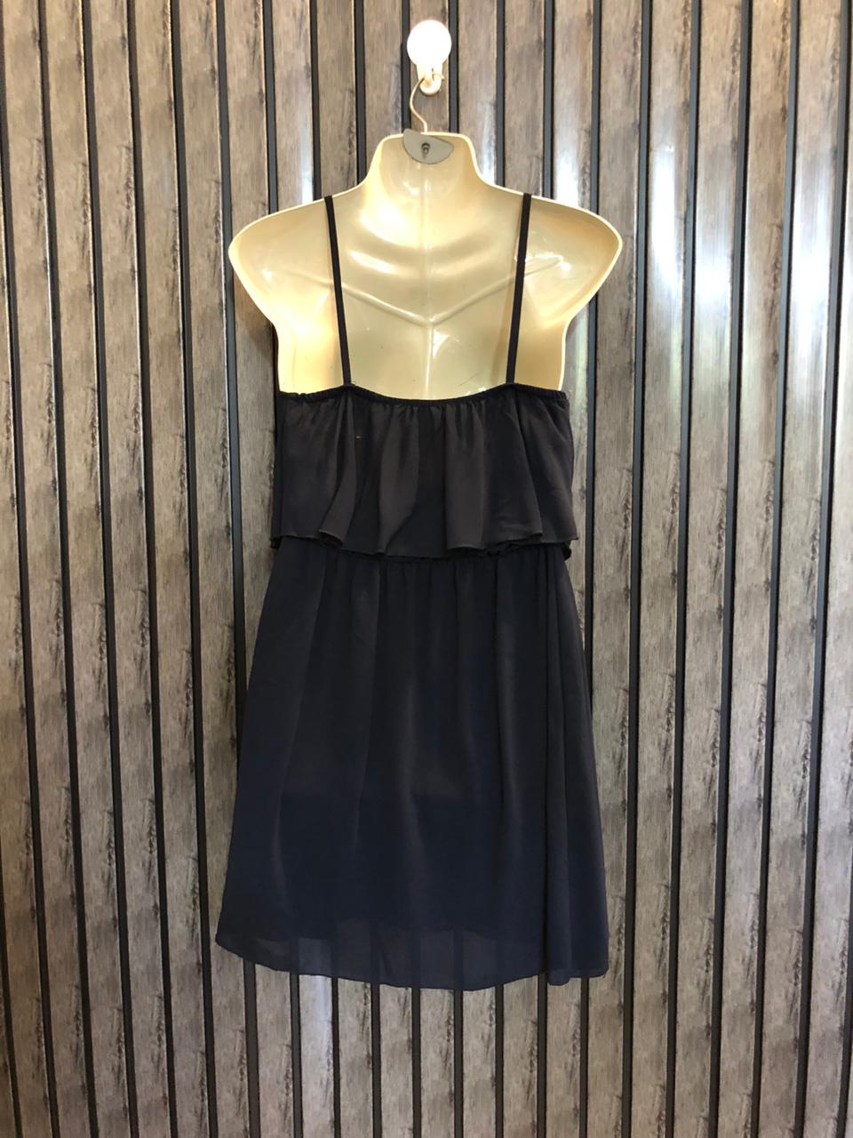 Chest 18  Lenght 29  Fabric chiffon Women's Fashion Mini Dress