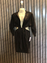 Chest 20  Lenght 29  Fabric silk Elegant Western Mini Dresses