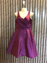 Chest 19  Lenght 36  Fabric silk Elegant Western Branded Women's Mini Dress