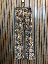 Chest 30 to 32  Lenght 41  Fabric silk jersey Trendy Women's Trousers Collection