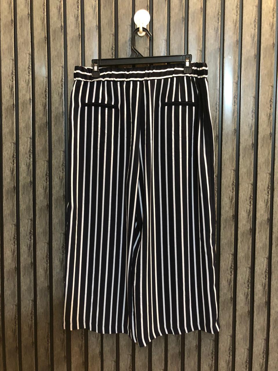 Chest 34 to 36  Lenght 30  Fabric chiffon Elegant Western Wear Trousers for Women